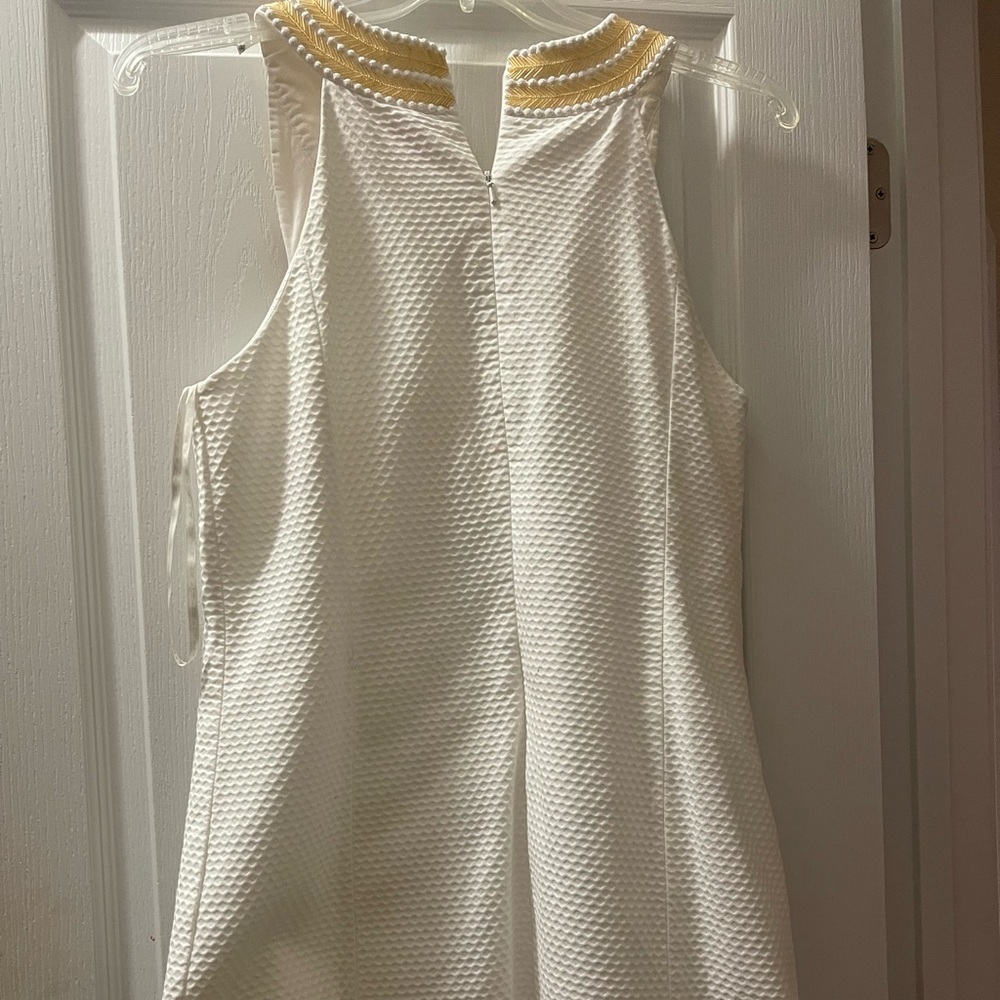 Lilly Pulitzer White Dress Size 10 - Picture 3 of 3